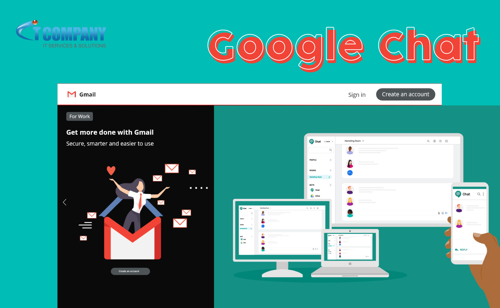 Everyone will be able to use Google’s unified Gmail interface (together with Google Chat)