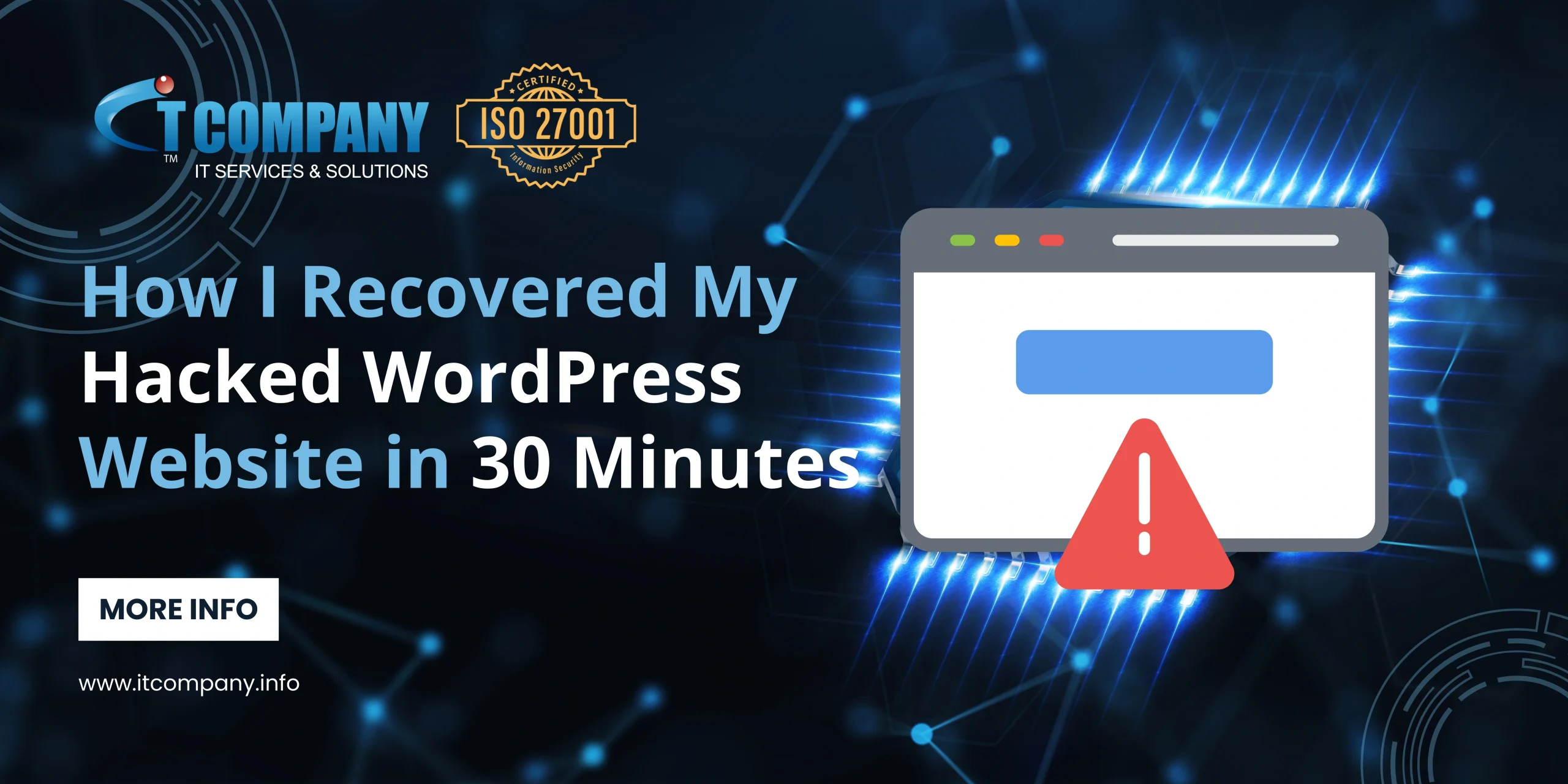 How I Recovered My Hacked WordPress Website in 30 Minutes 