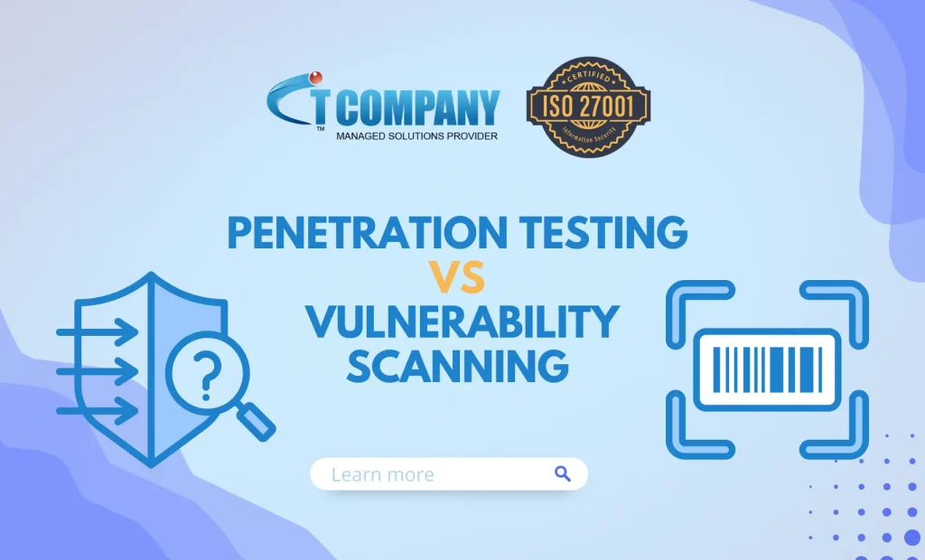 Penetration testing vs vulnerability scanning