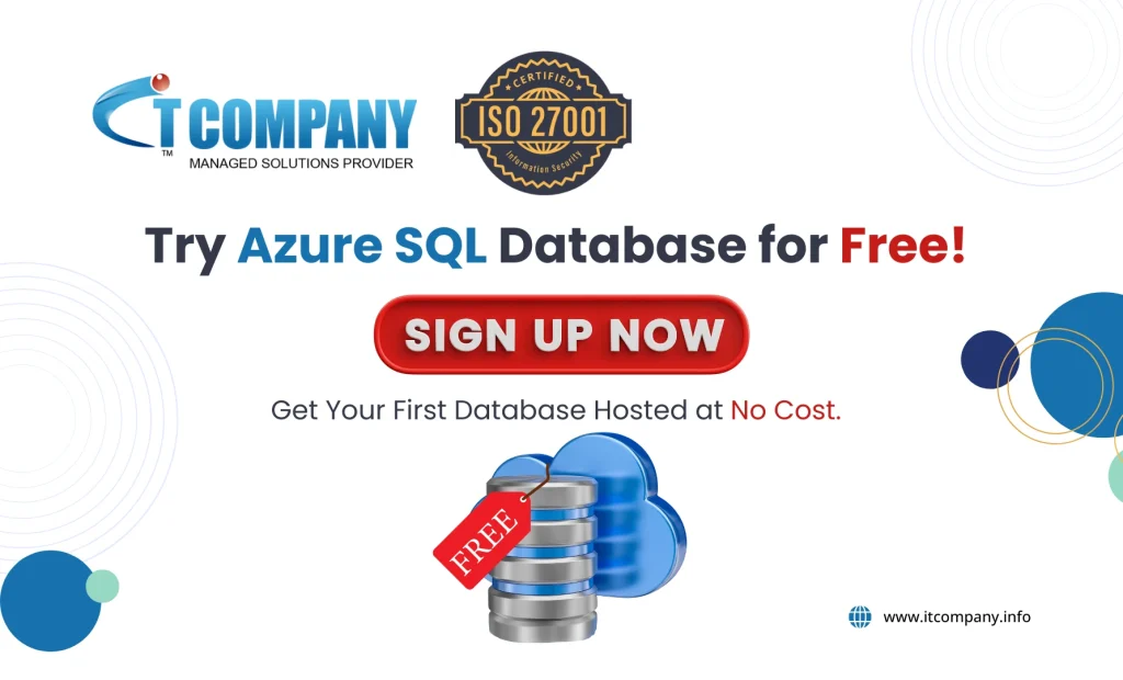 free azure sql database now