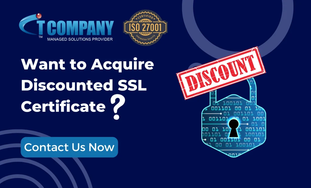 Discounted SSL certificate