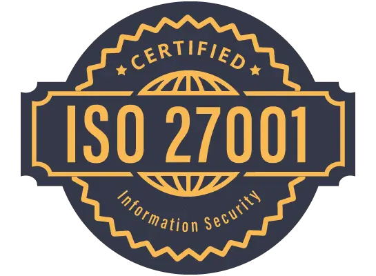 ISO 27001 Certified