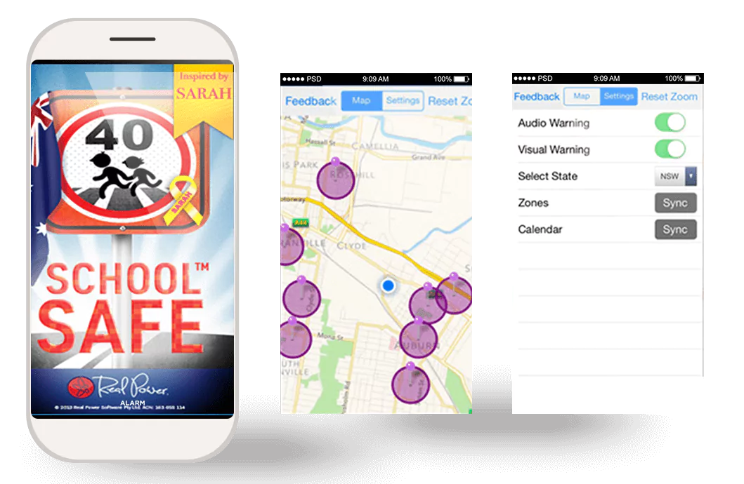 Safe School Zone App